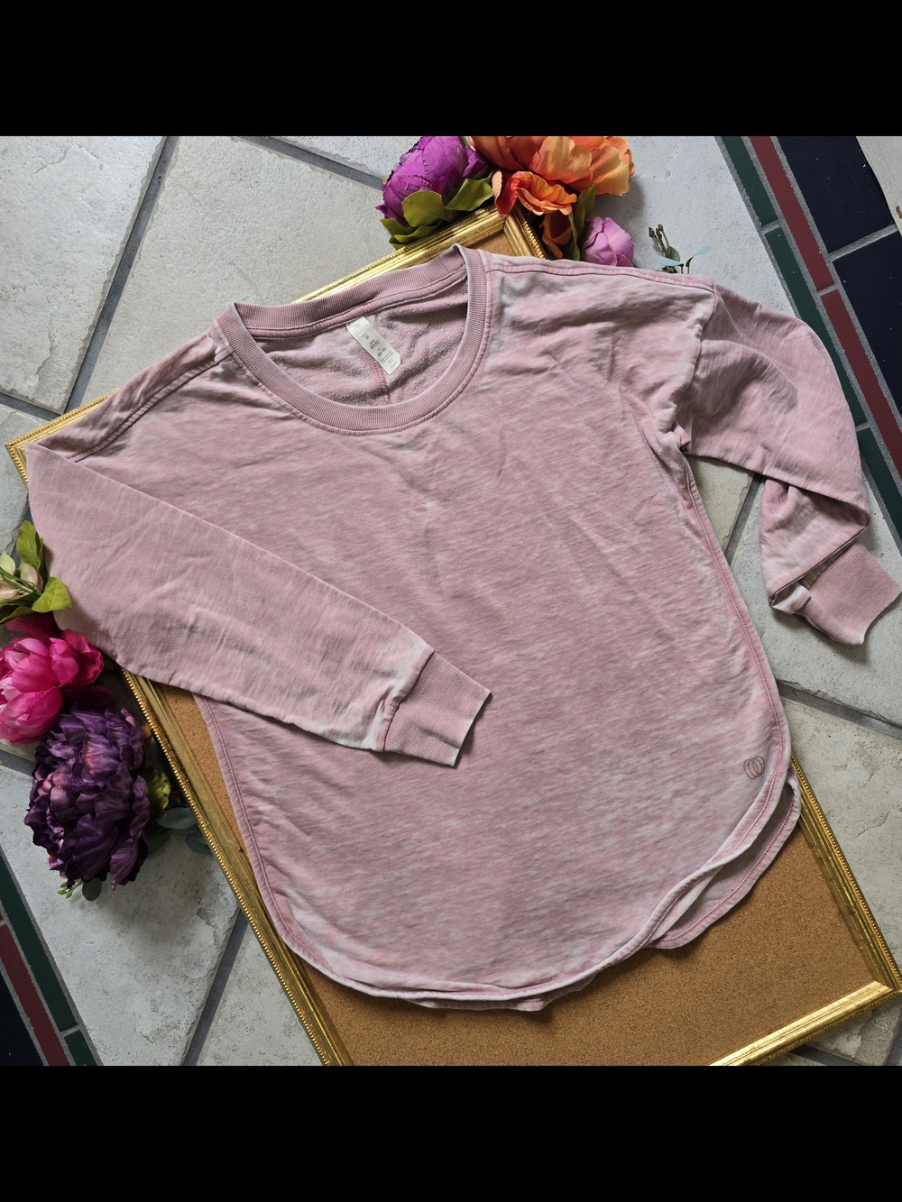 Balance Collection Light Mauve Crewneck Active Pullover